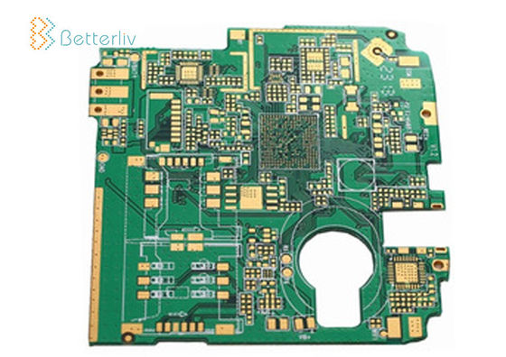 HASL أربع طبقات Pcb 1.0mm سمك الطلاء الصلب الذهب حسب الطلب حجم المجلس