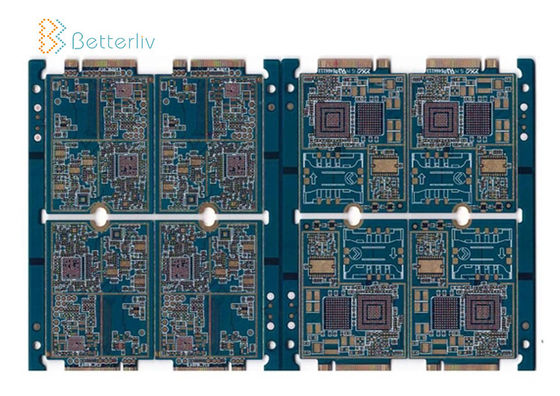 94v0 Pcb 6 طبقة Fr4 2 أوقية سمك نحاسي HASL التشطيب السطحي