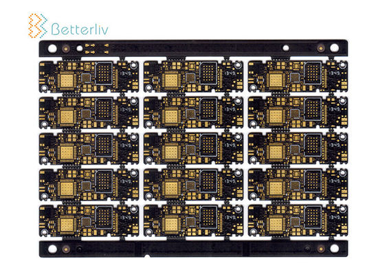 10mil 8 Layer PCB Board ، ثنائي الفينيل متعدد الكلور جامد ISO9001 RoHS