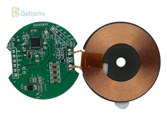 Quick 3.0 Qi Wireless Charger Pcba Circuit Board طلاء ذهبي للهواتف المحمولة